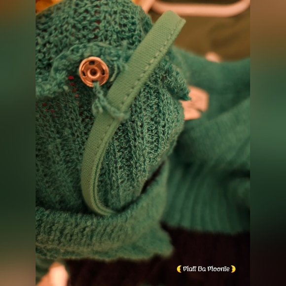 NY&C Eva Mendes Striped Sweater - XL Dress Blue and Green - Picture 5 of 6